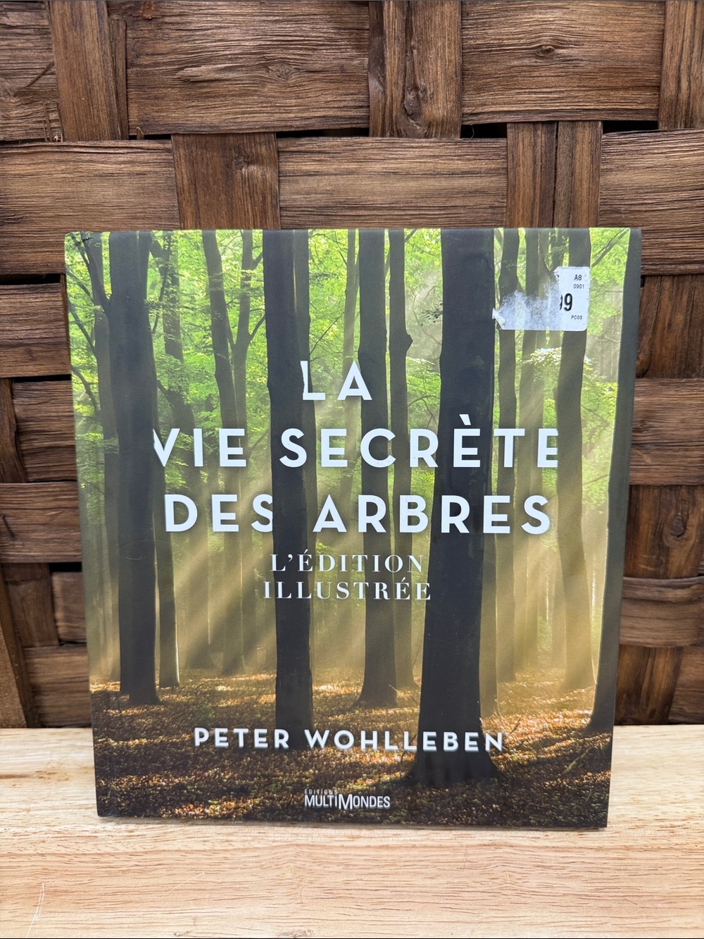 La Vie Secrète Des Arbres Illustrated Book - Green Forest Cover